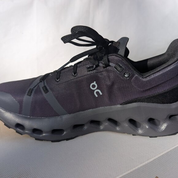ON CloudSurfer Trail VVP Mens Athletic Sneakers SZ 9.5 Black main image 8